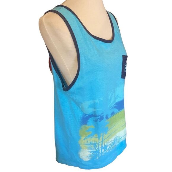 Senor Frog Sleeveless Turquoise Tank Top Size - Picture 3 of 12